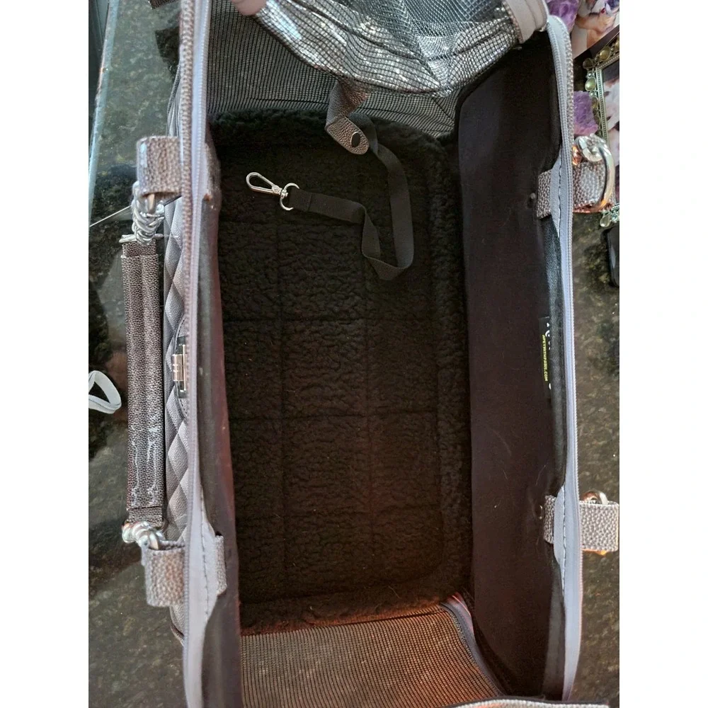 A Pet with Paws Dog Carrier for Small Dogs Airline-approved